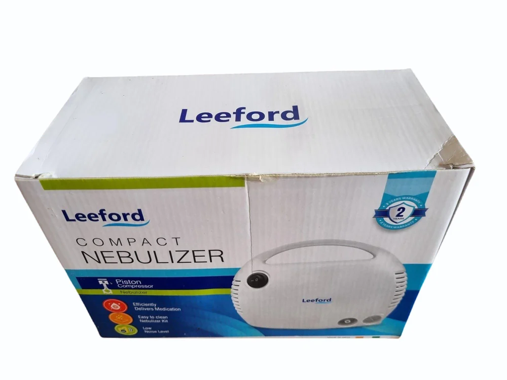 Leeford Compact Nebulizer Machine with Dry Piston Compressor | Portable Nebulizer for Adults & Children | Effective Relief for Asthma, COPD, Cold & Congestion | 2-Year Warranty — image 4