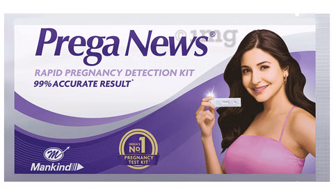 Prega News One Step Urine HCG Pregnancy Test Kit