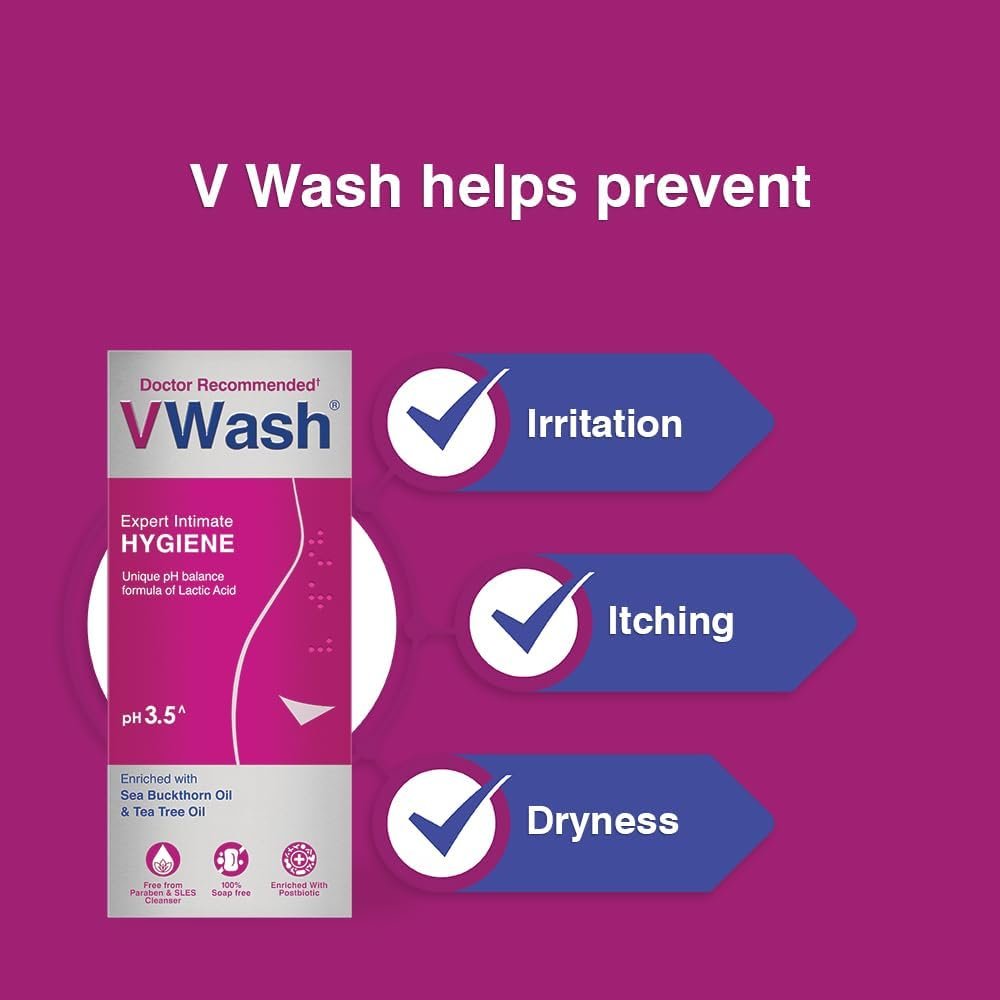 V-Wash Plus Expert Intimate Hygiene 100ml - Pack of 1 — image 3