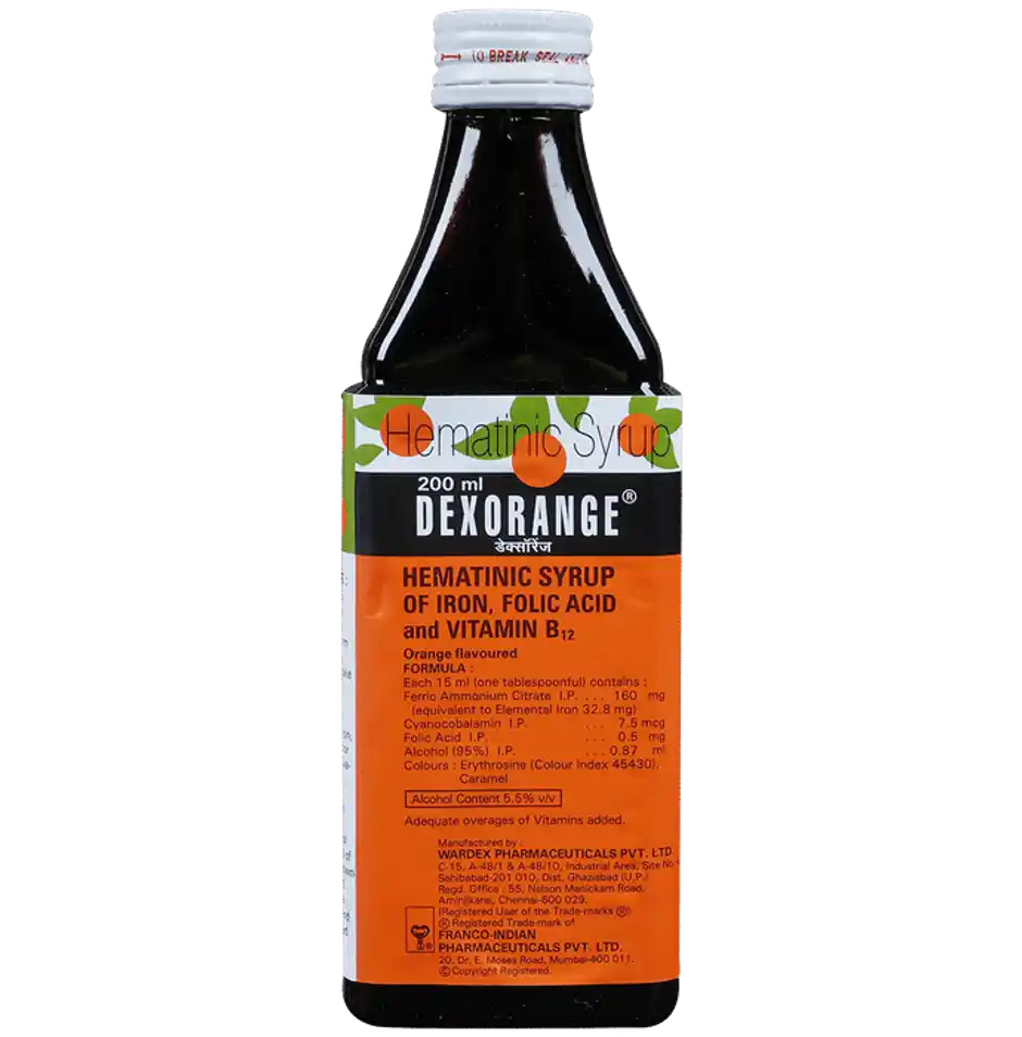 Dexorange Hematinic Syrup 200ml